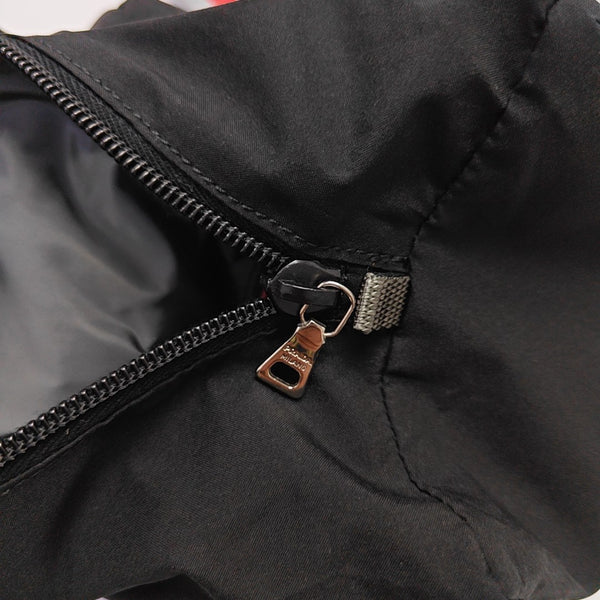 Fabric Top Handle Bag Black