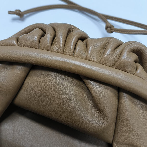 The Pouch Mini Calfskin Brown