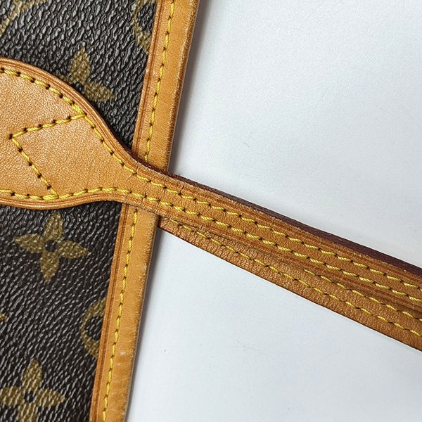 Authenticated pre-owned NEVERFULL GM Monogram Coated Canvas Brown - Tote Bag at Looply