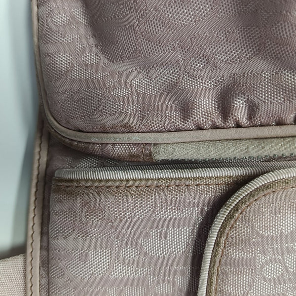 Oblique Canvas Belt Bag Pink