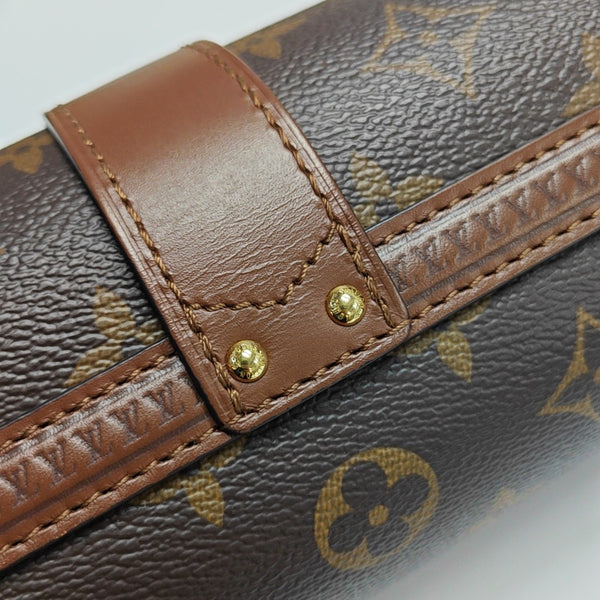 PAPILLON 19 Monogram Coated Canvas Brown