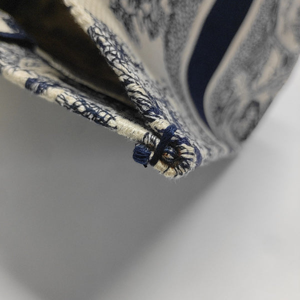 Book Tote Medium Canvas Blue
