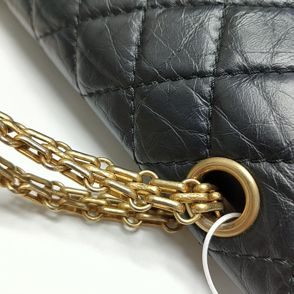 2.55 225 (small) Quilted Calfskin Black