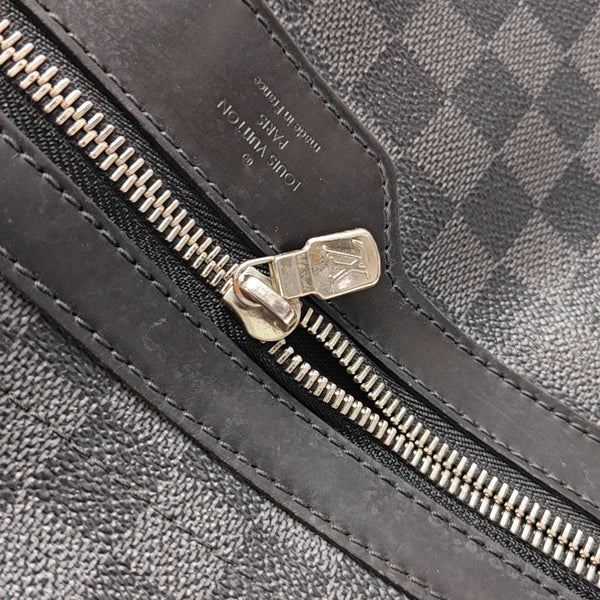 DANIEL MM Damier Graphite Coated Canvas Gray