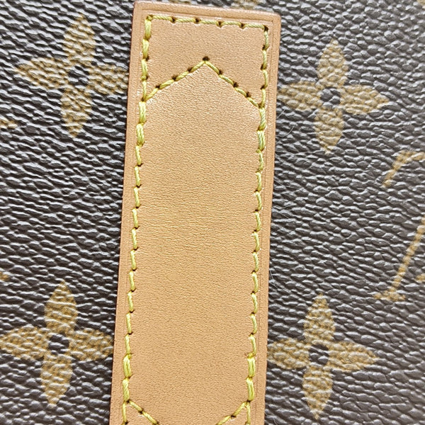 BOITE CHAPEAU Mini Monogram Coated Canvas Brown