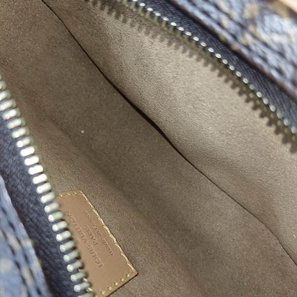 LOOP Monogram Coated Canvas Brown