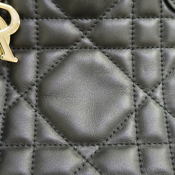 Toujours Small Cannage Calfskin Black
