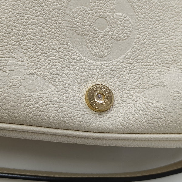 DIANE Monogram Calfskin Beige
