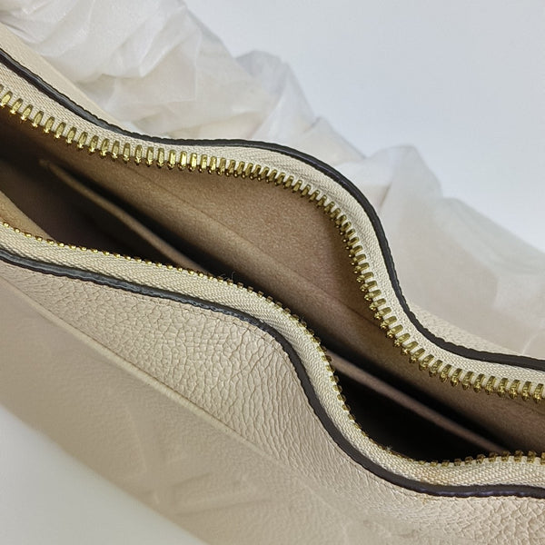 BAGATELLE Monogram Calfskin White