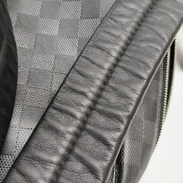 CAMPUS Damier Graphite Calfskin Black