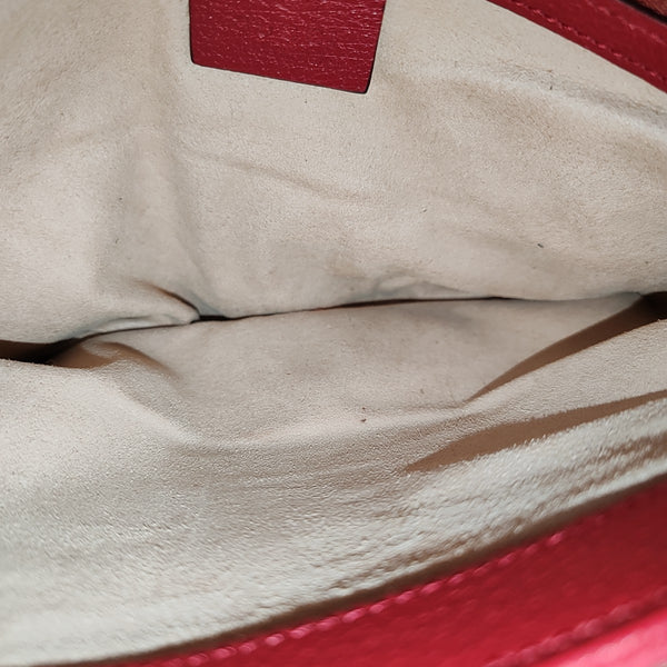 Queen Margaret Medium Monogram Coated Canvas Beige