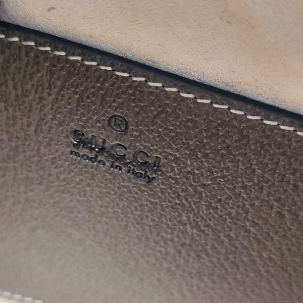 Authenticated pre-owned Ophidia Mini Monogram Coated Canvas Beige - Shoulder Bag at Looply