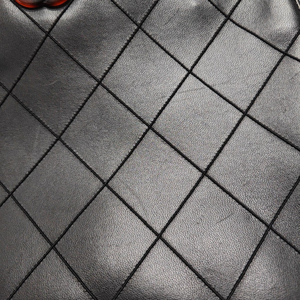 Quilted Lambskin Black