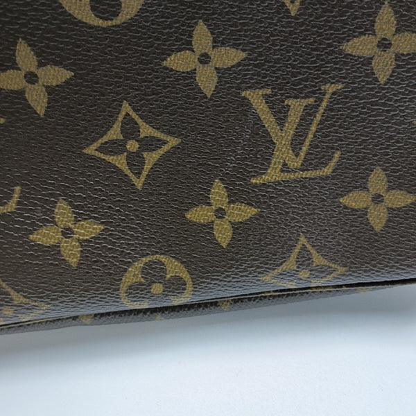 ACCESSOIRES MM Monogram Coated Canvas Brown
