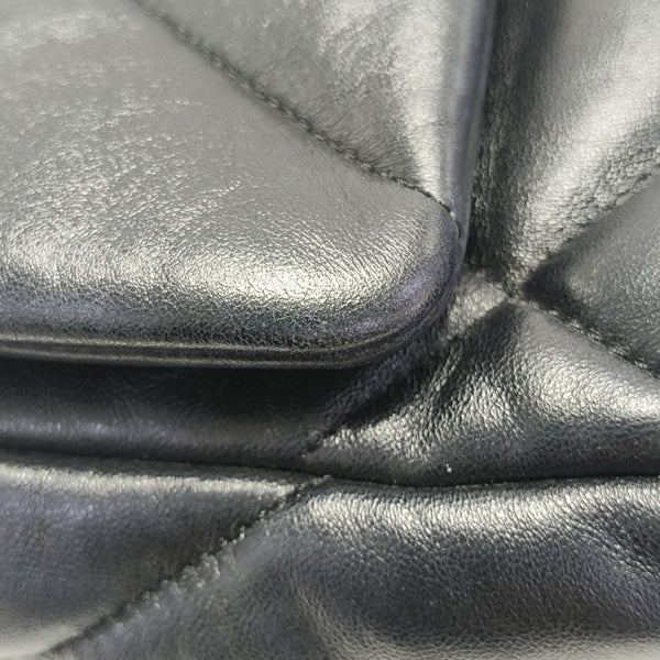 CHANEL 19 Small Quilted Lambskin Black