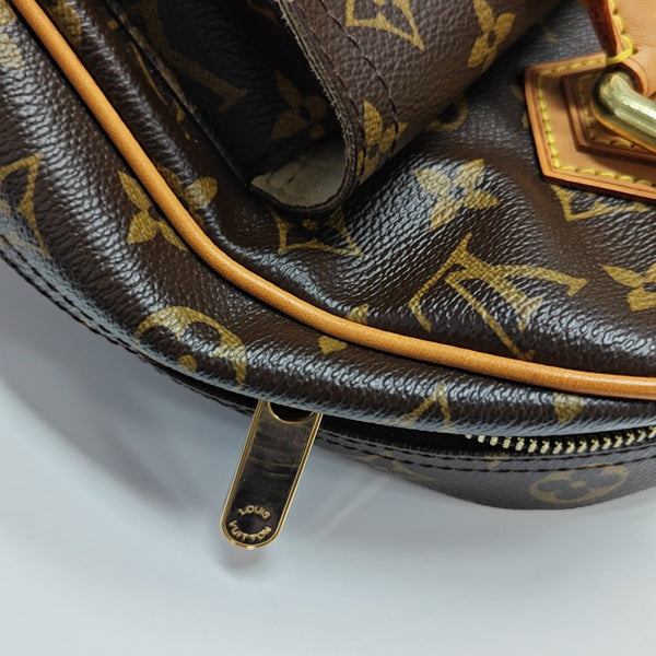 MANHATTAN GM Monogram Coated Canvas Brown