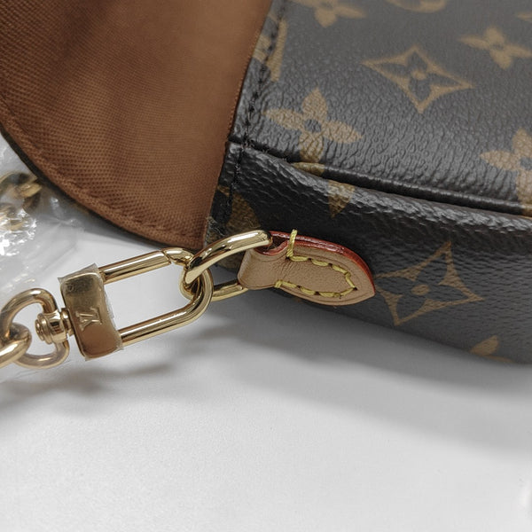 IVY Monogram Coated Canvas Brown