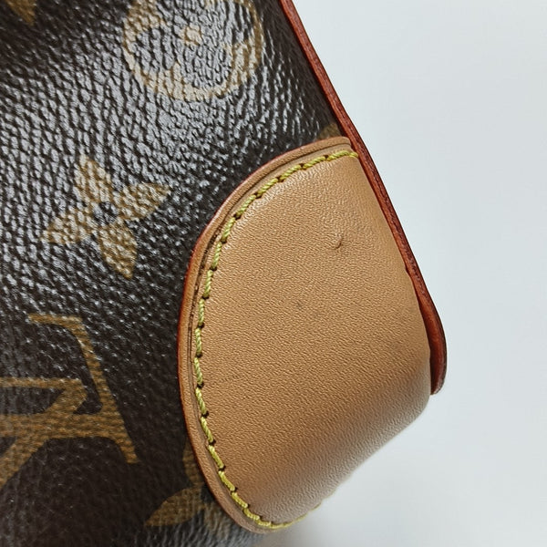 NOÉ Mini Monogram Coated Canvas Brown