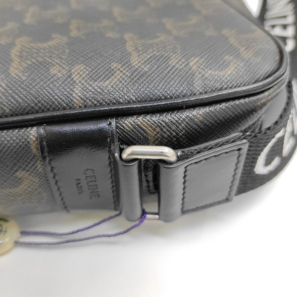 TRIOMPHE Medium Coated Canvas Black