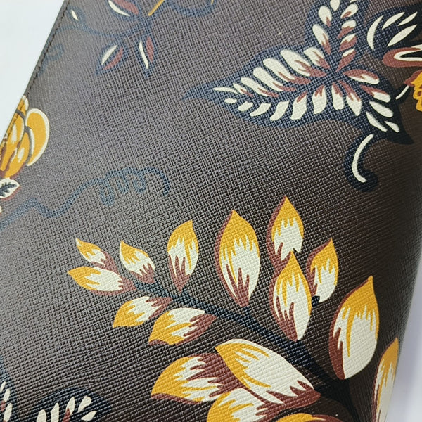 Calfskin Top Handle Bag Multicolor