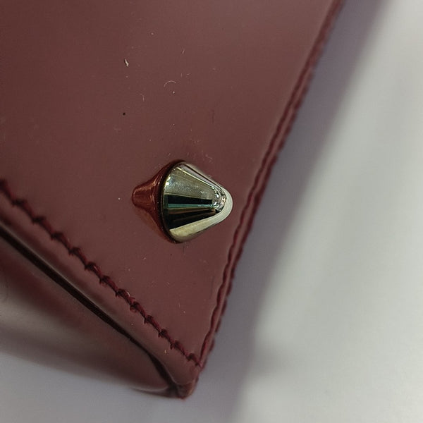 Lady Dior Medium Cannage Patent Leather Red