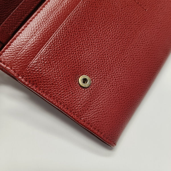 Gancini Calfskin Red