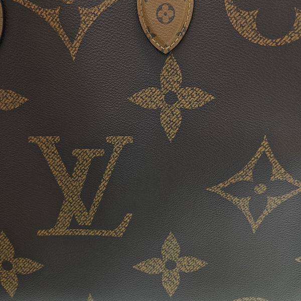 ONTHEGO GM Monogram Coated Canvas Brown