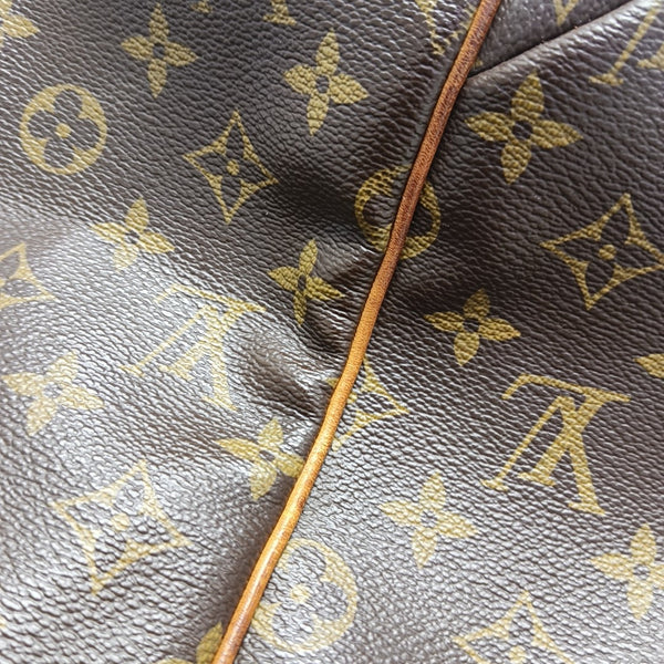 TOTALLY MM Monogram Coated Canvas Brown
