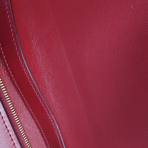 CLASSIC BOX Medium Calfskin Red