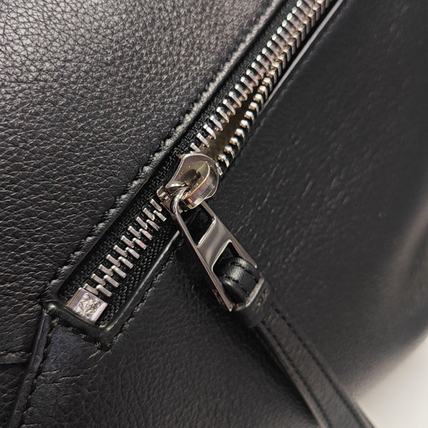 Puzzle Edge Small Calfskin Black