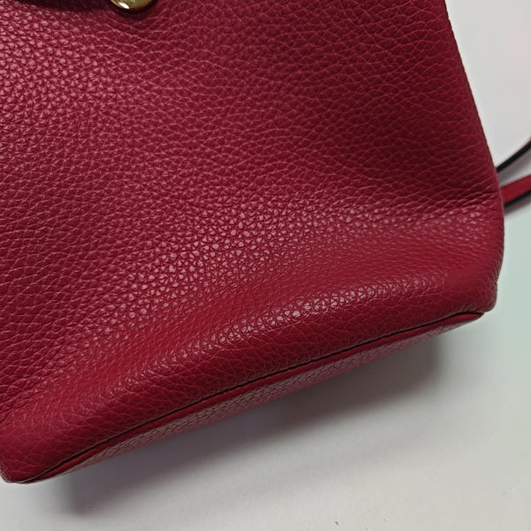 Gancini Mini Calfskin Pink