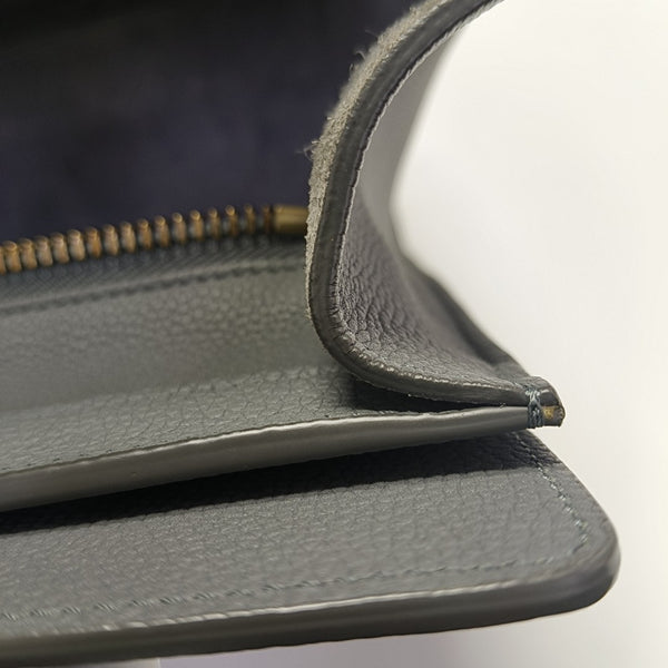 LUGGAGE Micro Calfskin Gray