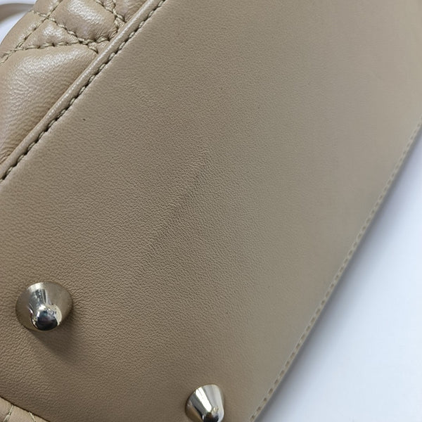 Dior Soft Cannage Calfskin Beige