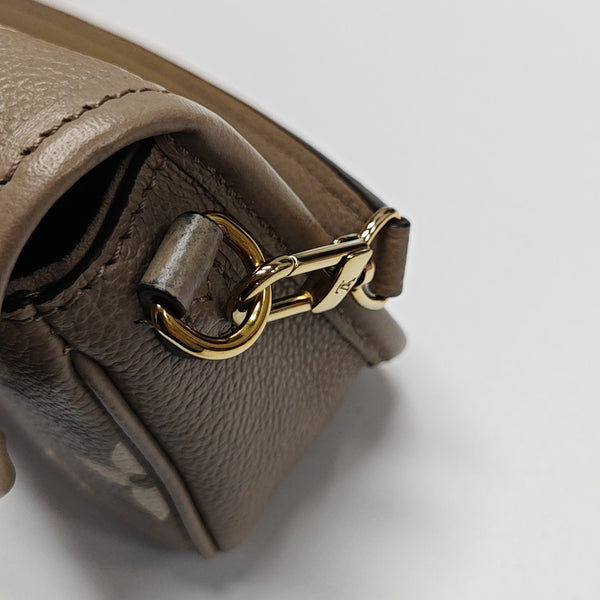 DIANE Nano Monogram Calfskin Gray