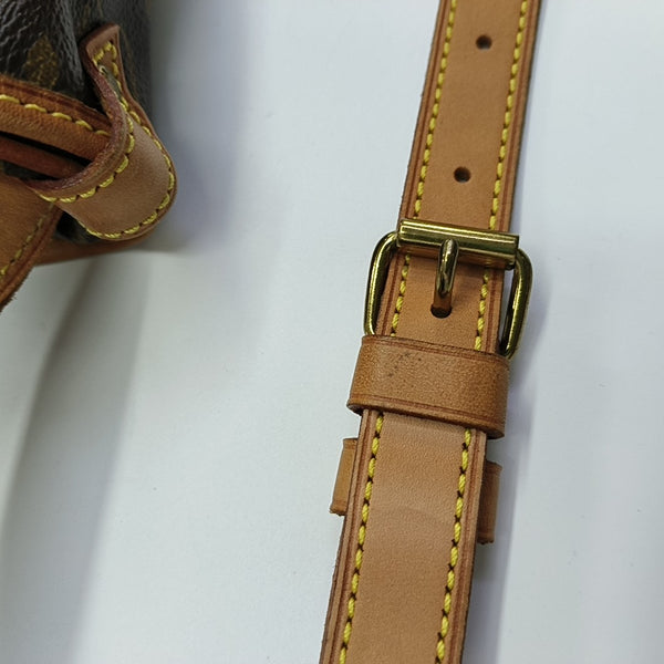 SAUMUR Monogram Coated Canvas Brown