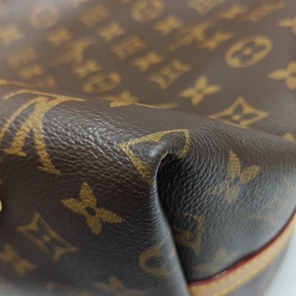 CARRYALL MM Monogram Coated Canvas Brown