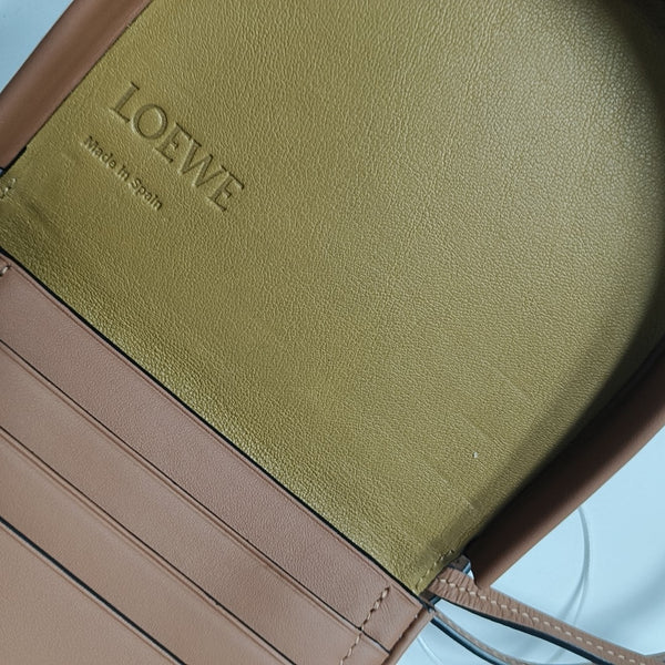 Heel Small Calfskin Brown