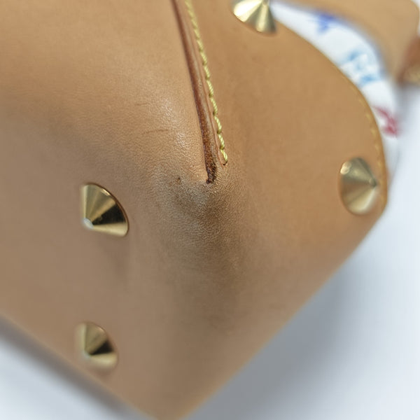 LV × TM JUDY MM Monogram Coated Canvas White