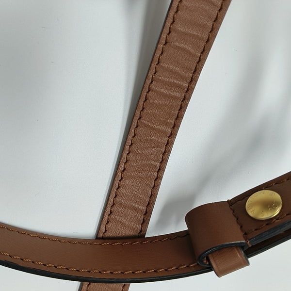 DAUPHINE MM Monogram Coated Canvas Brown
