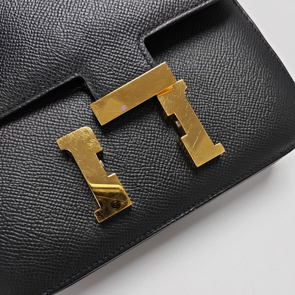 Constance Mini Epsom Black