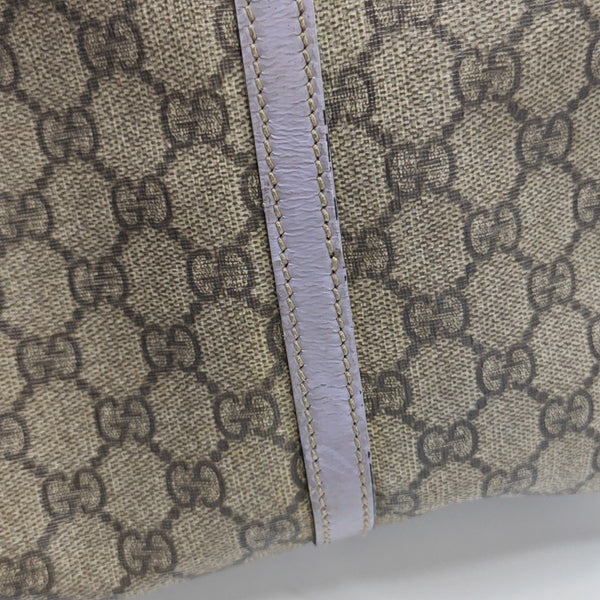 Monogram Coated Canvas Tote Bag Beige