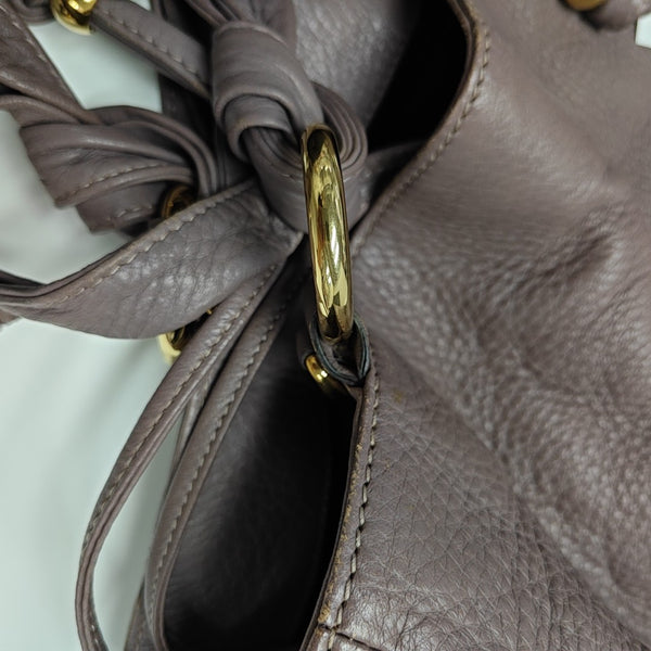 Bamboo 1947 Medium Calfskin Purple