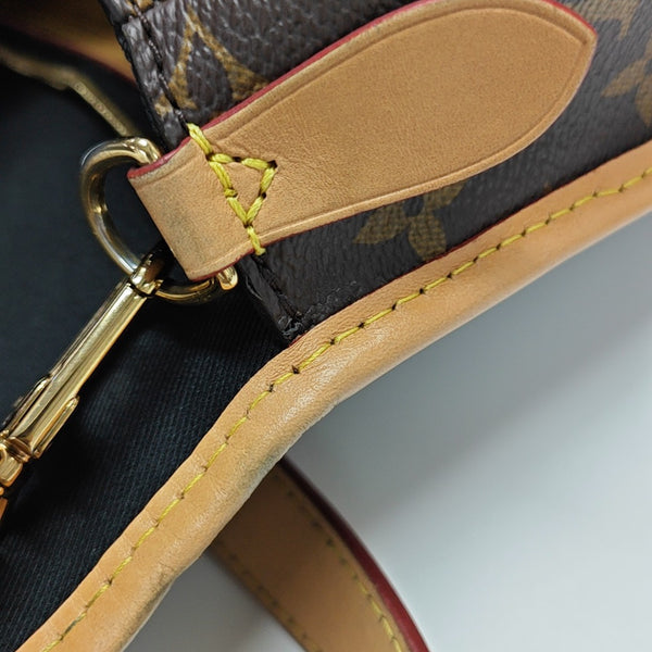 DIANE Monogram Coated Canvas Brown