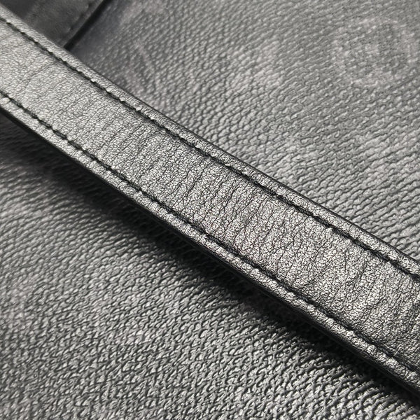 SOFT TRUNK Monogram Coated Canvas Black