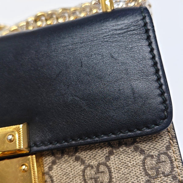 Padlock Small Monogram Coated Canvas Multicolor
