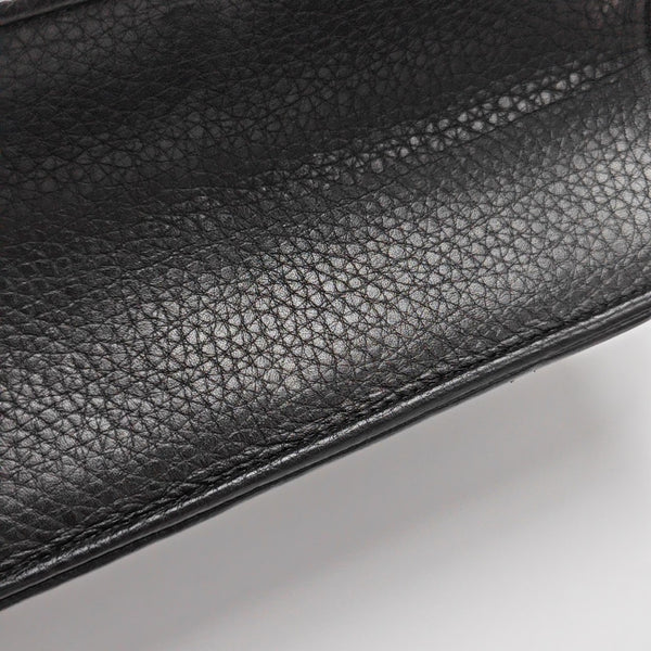 Diorama Medium Cannage Calfskin Black