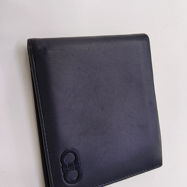 SF Calfskin Blue Wallet