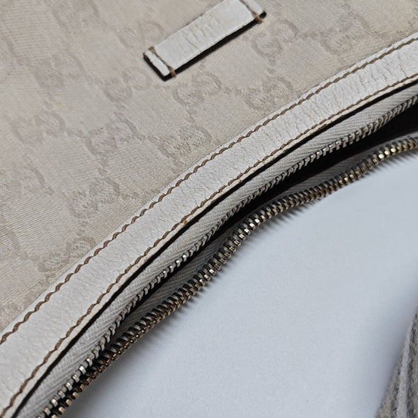 Monogram Coated Canvas Beige