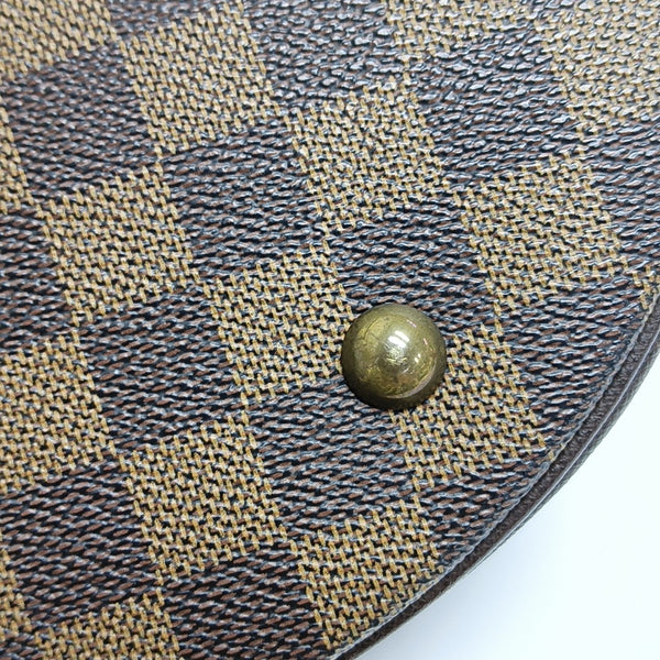 BUCKET PM Damier Ebene Coated Canvas Brown