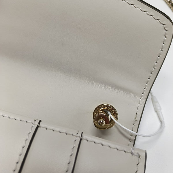 SERPENTI FOREVER Small Calfskin White